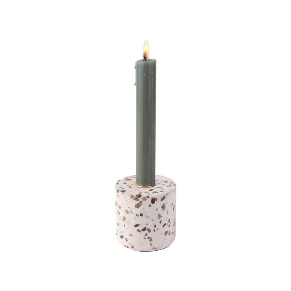 Ručno rađen svijećnjak PT LIVING Terrazzo Trois, visina 7,5 cm-image-1