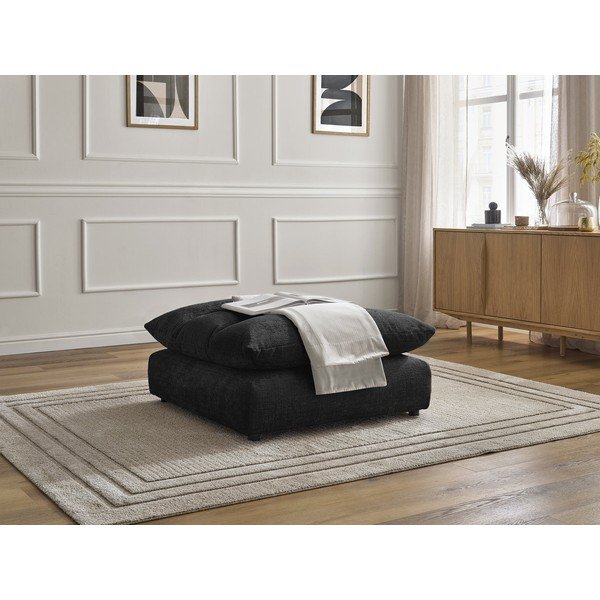 Crni tabure od šenila Neil – Bobochic Paris-image-4