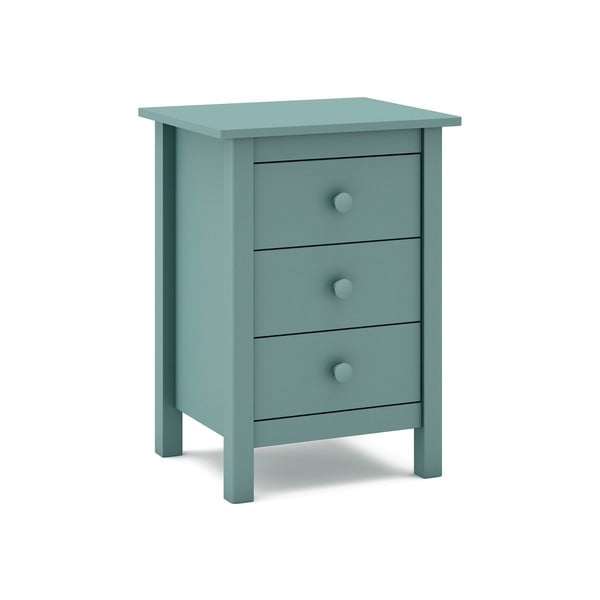 Petrolej zeleni dječji noćni ormarić od masivnog bora Max – Marckeric-image-4