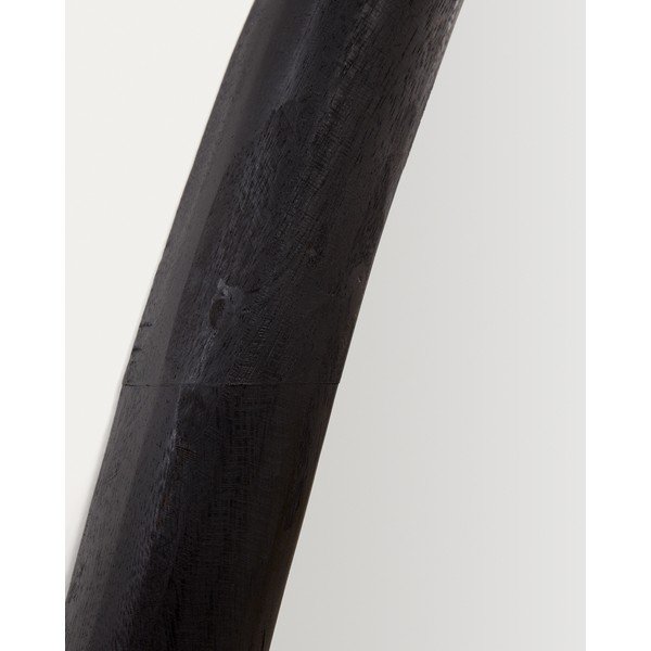 Zidno ogledalo s okvirom od masivnog drveta 60x110 cm Magrit – Kave Home-image-3