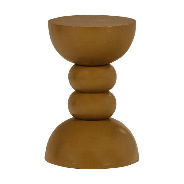 Okrugao pomoćni stol od masivnog manga ø 35 cm Miel – WOOOD