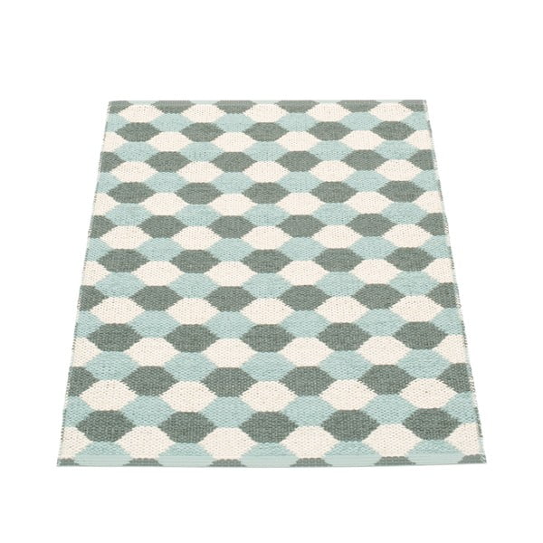 Zeleni/tirkizni unutarnji i vanjski tepih 70x100 cm Dana Army – Pappelina