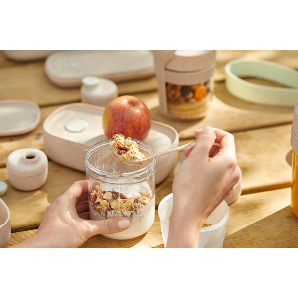 Posuda za jogurt sa žlicom To Go Organic – Lékué-image-1