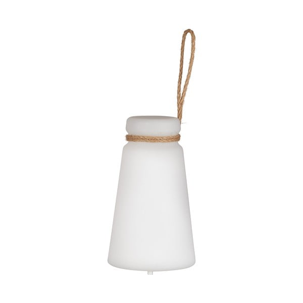 Bijela/smeđa LED stolna lampa (visina 20 cm) Bruno – Fischer & Honsel