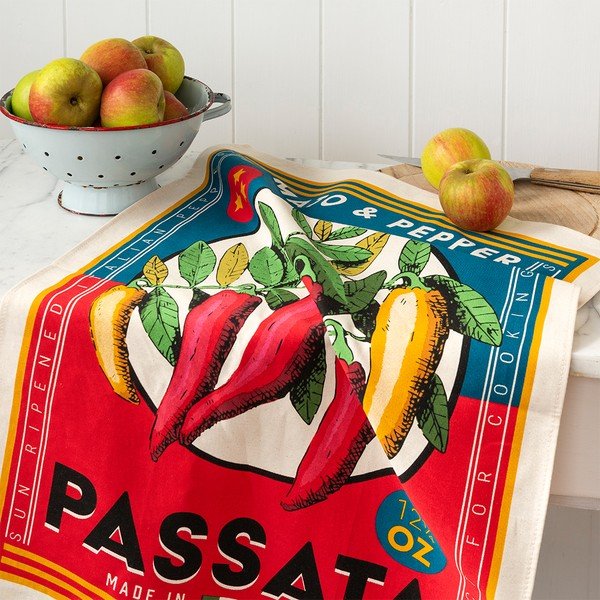 Pamučna kuhinjska krpa 50x70 cm Vintage Passata – Rex London-image-1
