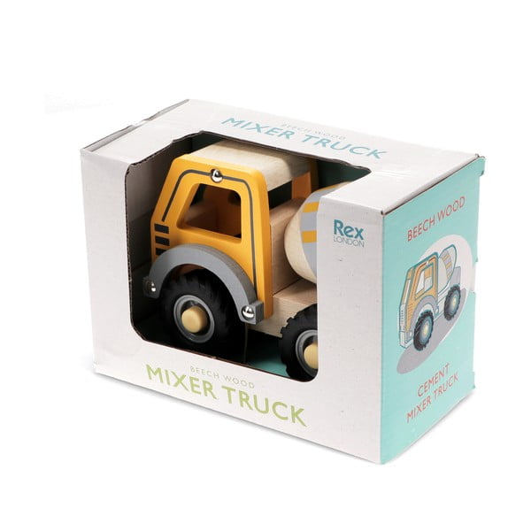 Drveni autić Cement Mixer – Rex London-image-3