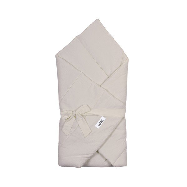 Krem pamučna dječja deka 75x75 cm - Malomi Kids