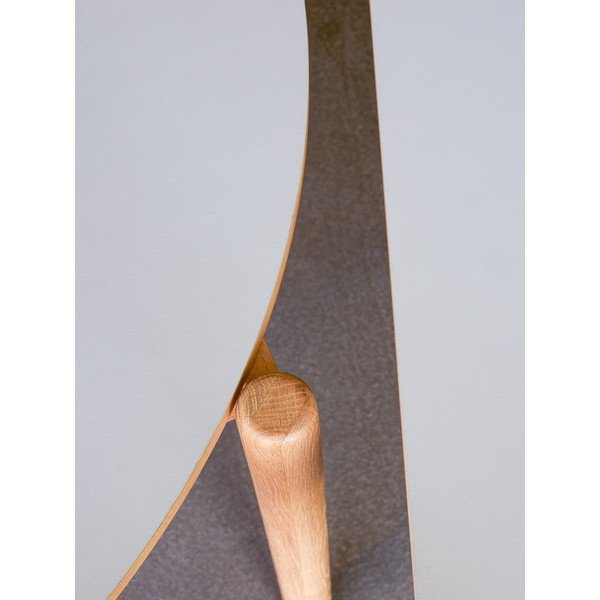 Okrugao blagovaonski stol od punog hrasta ø 115 cm Oblique – Hübsch-image-3