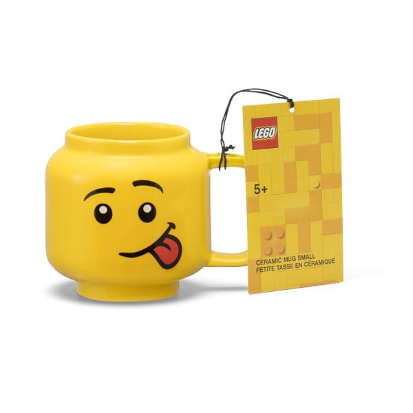 Žuta keramička dječja šalica 255 ml Head - LEGO®-image-2