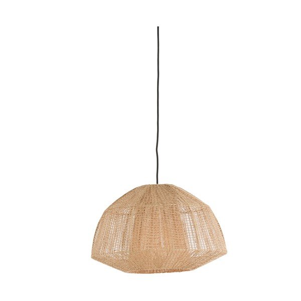 Viseća svjetiljka u prirodnoj boji ø 10 cm Macul – Light & Living
