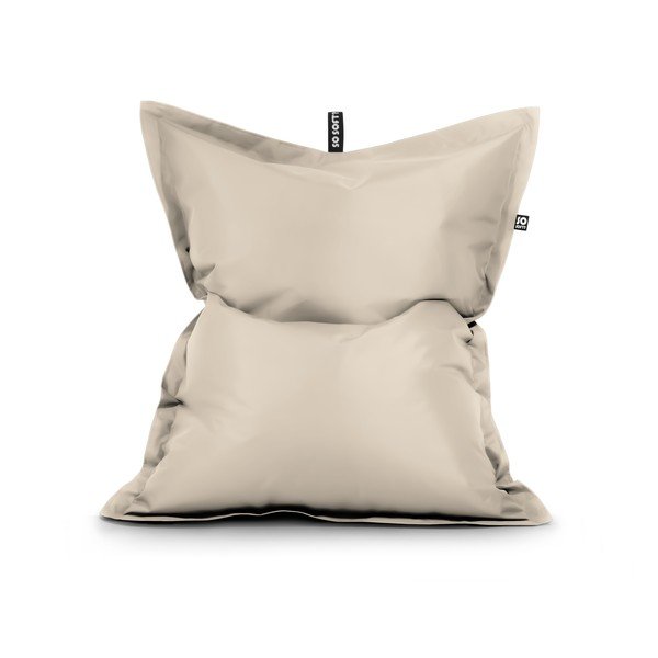 Bež vreća za sjedenje od imitacije kože Pad L – So Soft?