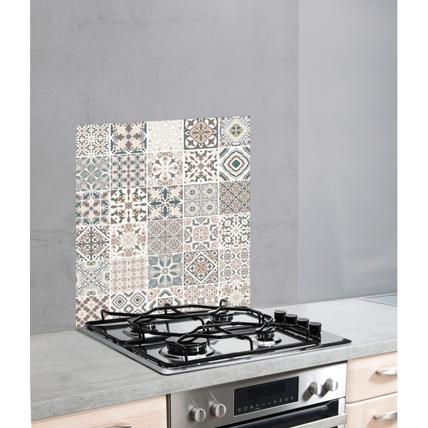 Staklena zaštita za zid iza štednjaka Wenko Splashback TIle-image-1