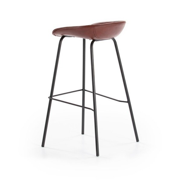 Bordo crveni barski stolac Marckeric Eddie-image-3