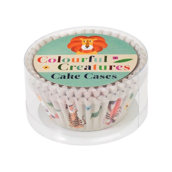 Set od 100 papirnatih kalupa za pečenje cupcakes Rex London Colorful Creatures-image-2