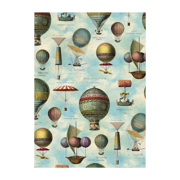 A5 notes s olovkom 50 stranica Air Baloons – Kartos-image-1