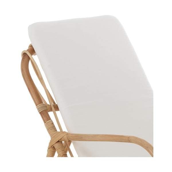 Fotelja s pletivom u bijelo-prirodnoj boji Erik - Tomasucci-image-1