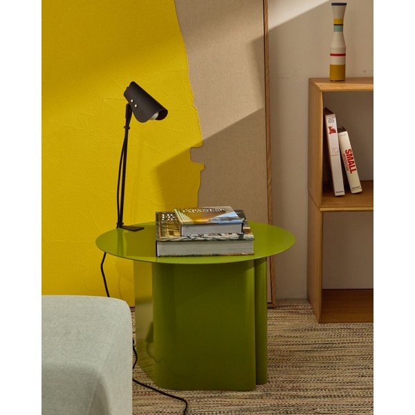 Crna metalna stolna lampa s hvataljkom (visina 51 cm) Jula – Kave Home-image-3