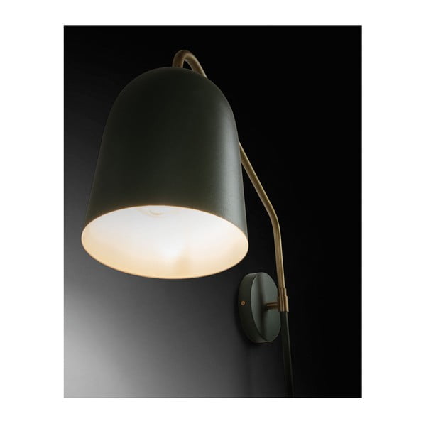 Zelena zidna lampa ø 15 cm Audrie – Kave Home-image-2