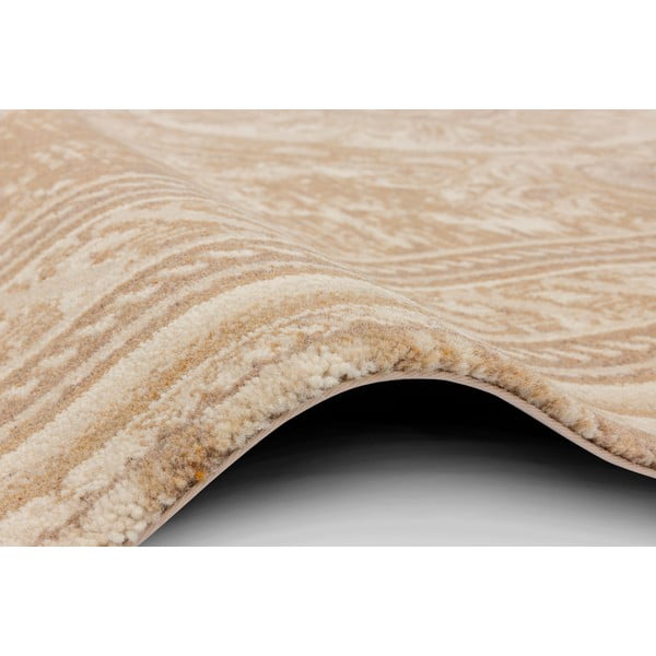 Bež vuneni tepih 133x180 cm Emily – Agnella-image-2