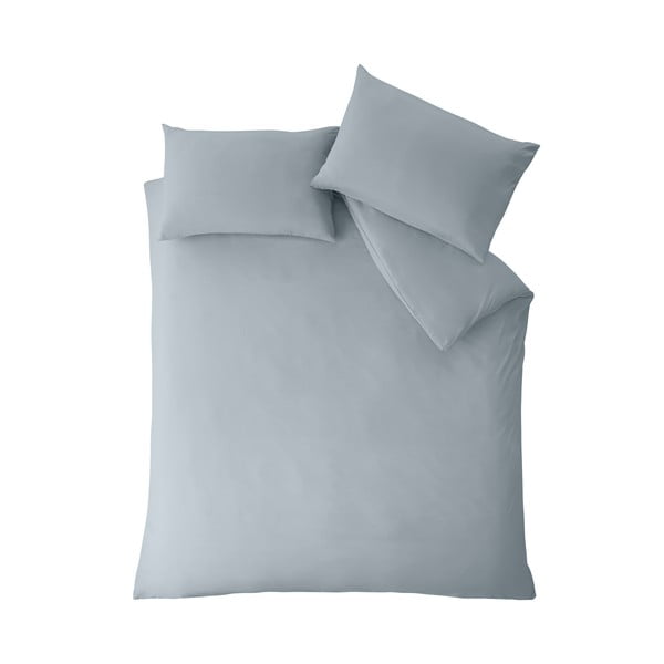 Prljavo plava posteljina za bračni krevet/za produženi krevet 260x220 cm So Soft Non-Iron – Catherine Lansfield