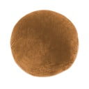 Narančasto-smeđi ukrasni jastuk od mikrovlakana Tiseco Home Studio Marshmallow, ø 40 cm