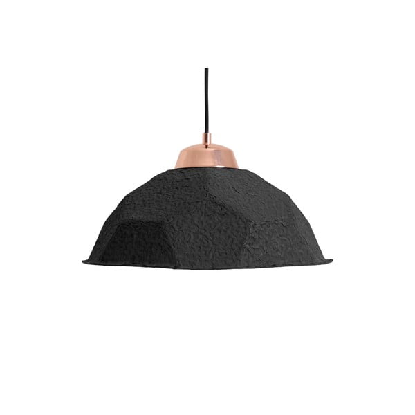 Viseća crna svjetiljka Custom Form Celulo, promjer 35 cm