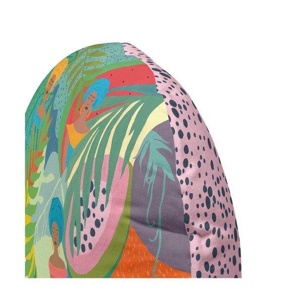 HF Living Zuly Jungle dvostrani pamučni jastuk, ⌀ 50 cm-image-2