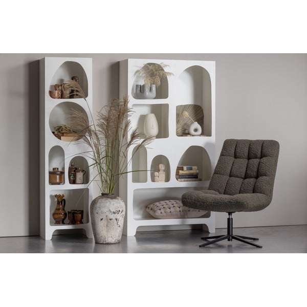 Bijela biblioteka 48x180 cm Caz – WOOOD-image-1