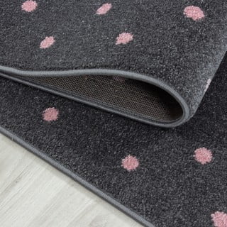 Ružičasti/sivi dječji tepih ø 160 cm Bambi – Ayyildiz Carpets