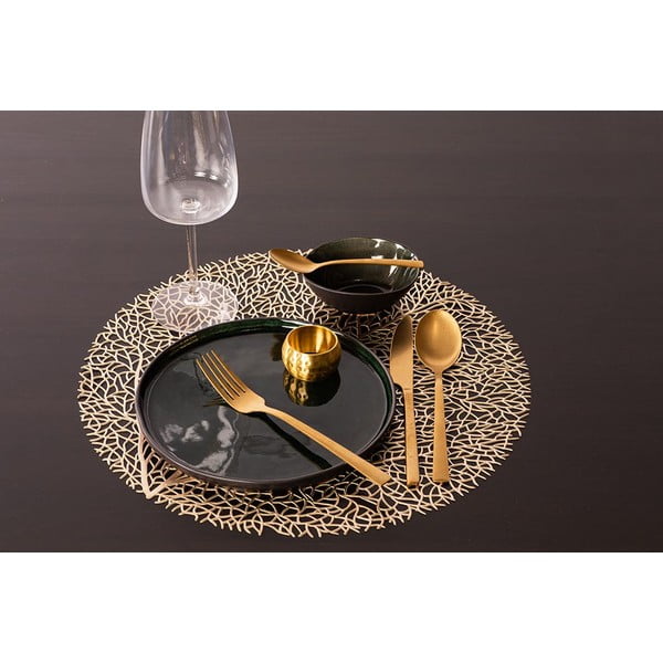 Podmetač u zlatnoj boji Tiseco Home Studio, ⌀ 38 cm-image-1