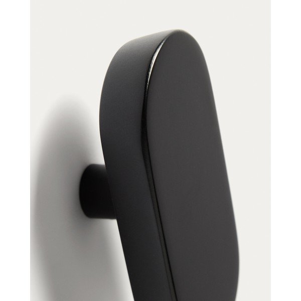 Crne zidne kuke u setu 2 kom od masivne bukve Arely – Kave Home-image-3