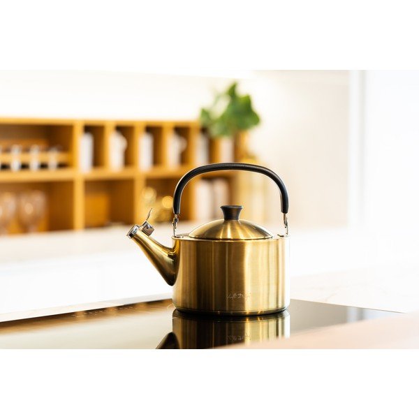Kuhalo za vodu od nehrđajućeg čelika u zlatnoj boji 1,5 l Diamante – Vialli Design-image-2