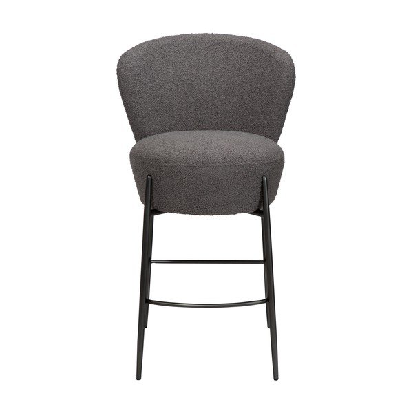 Siva barska stolica (visine sjedala 68 cm) Orbit – DAN-FORM Denmark-image-1