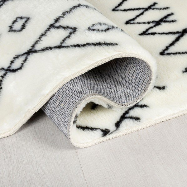 Bijeli perivi tepih 120x170 cm Adil – Flair Rugs-image-2