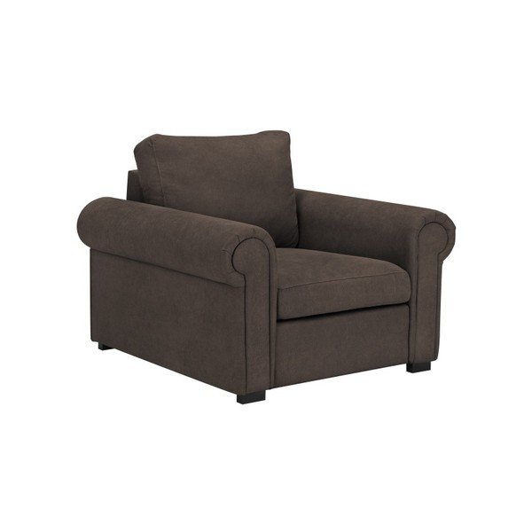 Smeđa fotelja Windsor & Co Sofas Hermes-image-3