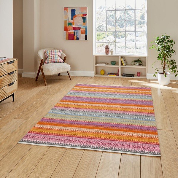 Ručno rađen pamučan tepih 120x170 cm Cascade Bright Multi – Think Rugs-image-1