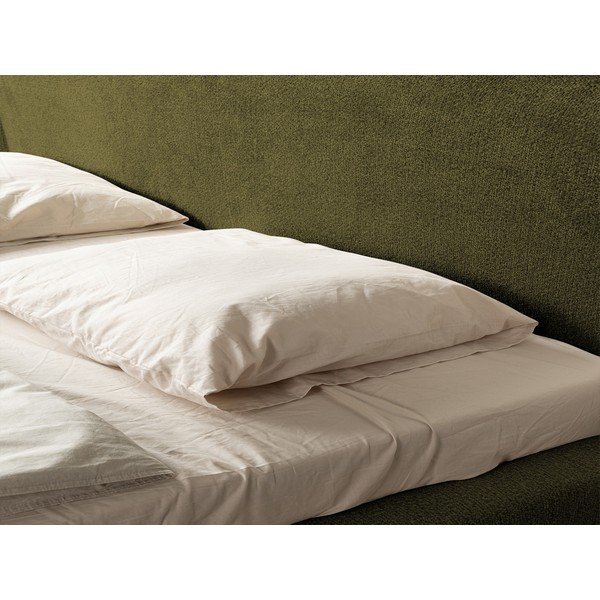 Tamno zeleni tapecirani bračni krevet s podnicom 180x200 cm Makana – Makamii-image-4