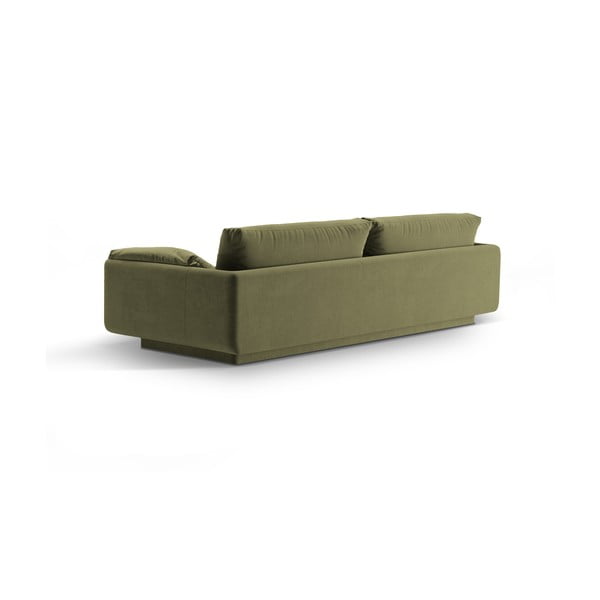 Svijetlo zelena baršunasti sofa 250 cm Torino – Micadoni -image-2