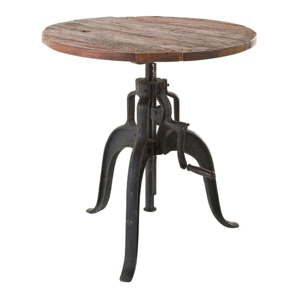 Kare Design Bistro stol od recikliranog drveta, Ø 75 cm