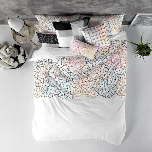 Pamučni pokrivač za poplun Blanc Net, 200 x 200 cm-image-2