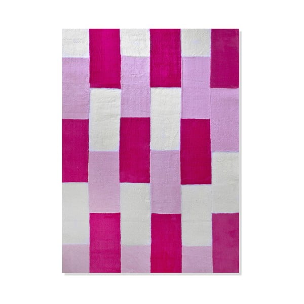 Dječji tepih Mavis Pink Geometry, 120x180 cm