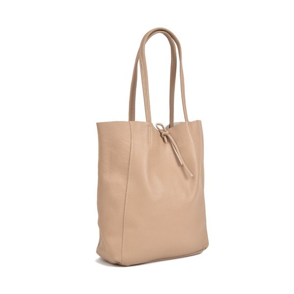 Bež ženska kožna torbica Sofia Cardoni Shopper-image-1