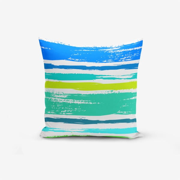 Jastučnica s primjesom pamuka Minimalist Cushion Covers Colorful Boyama Desen, 45 x 45 cm