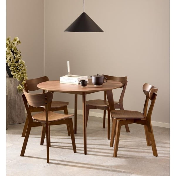 Okrugao blagovaonski stol ø 105 cm Roxby – Actona-image-1