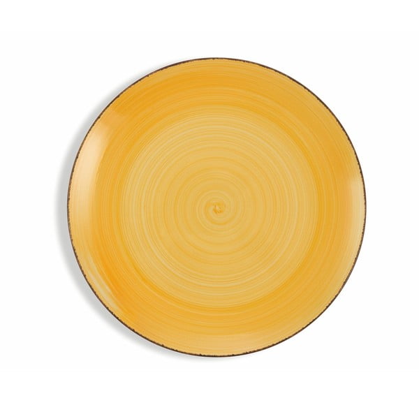 Set od 6 jarko žutih tanjura Villa d´Este Baita, ø 27 cm
