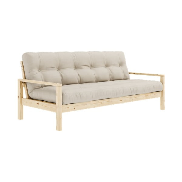 Bež sklopiva sofa 205 cm Knob – Karup Design-image-3