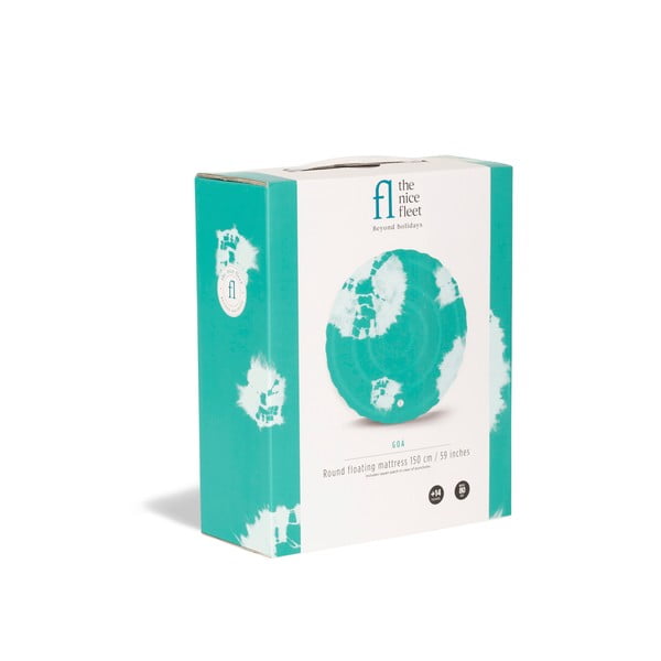 Zeleni madrac za plažu na napuhavanje The Nice Fleet Goa-image-2