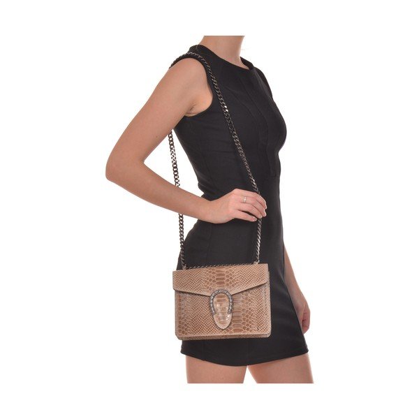 Bež kožna pismo torba Renata Corsi Fiona-image-4