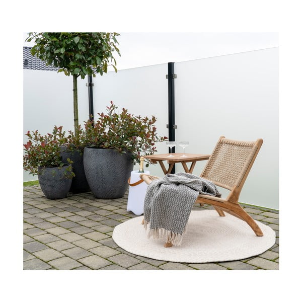 Smeđa vrtna fotelja od tikovine Bonami Essentials Derby-image-4