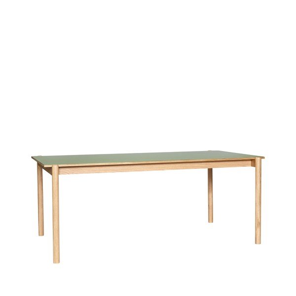 Blagovaonski stol od punog hrasta 107x190 cm Oblique – Hübsch